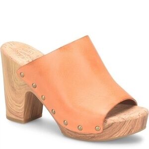New Kork Ease Danika Mule Orange Papaya 7M